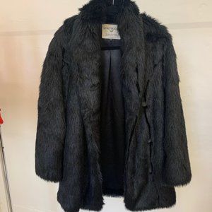 Black Fur Coat  